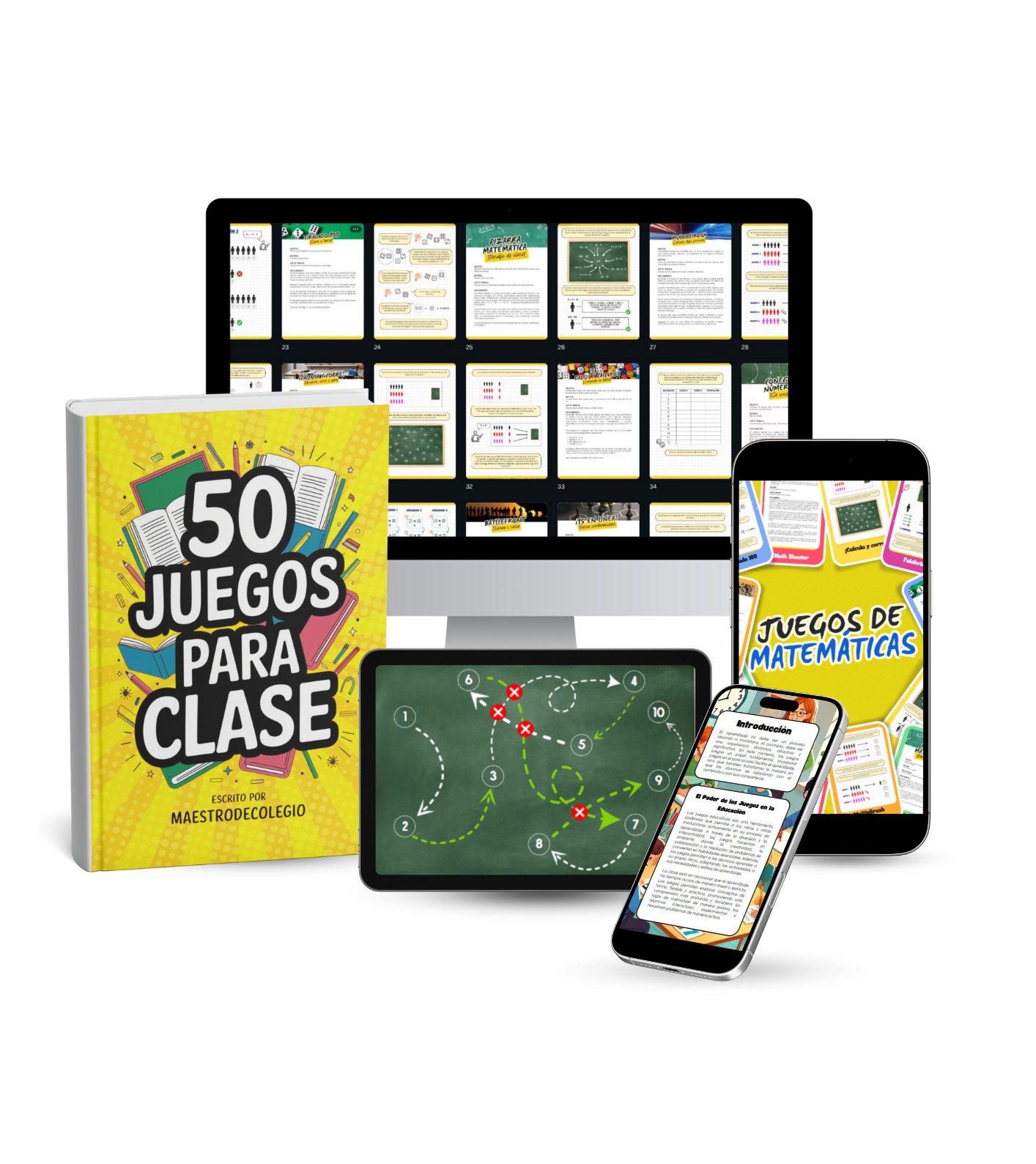 Ebook: 50 Juegos para clase