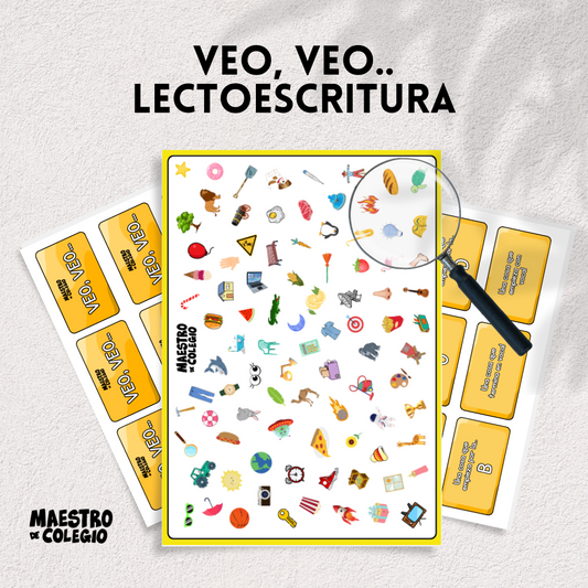 Veo, veo.. lectoescritura